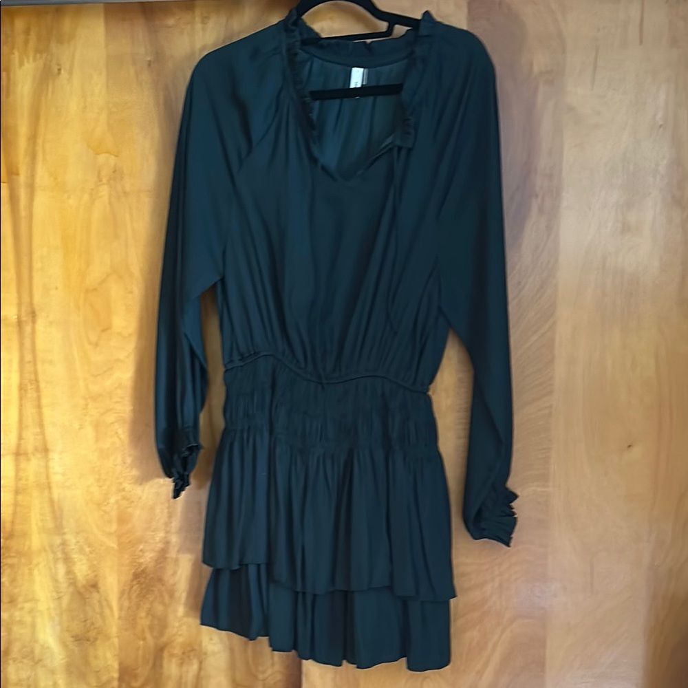 Elegant dark green Women's Dress large